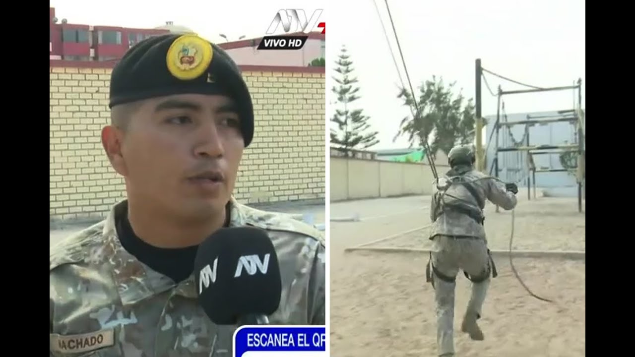 Chorrillos: ¿Quieres ser Comando? Conoce en ATV cómo es un día en el Ejército peruano