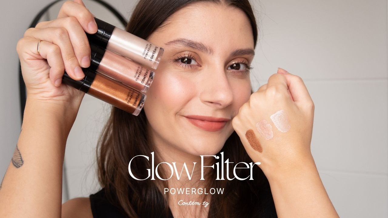 Lan&ccedil;amento Glow Filter Powerglow Cont&eacute;m 1g | Querida Pele