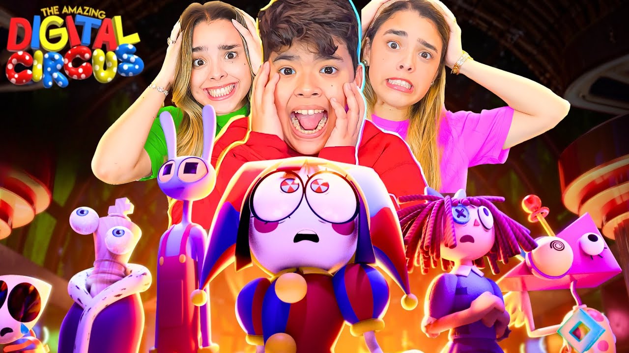 É O FIM...? THE AMAZING DIGITAL CIRCUS EP 7 !! Só Por Causa Reage