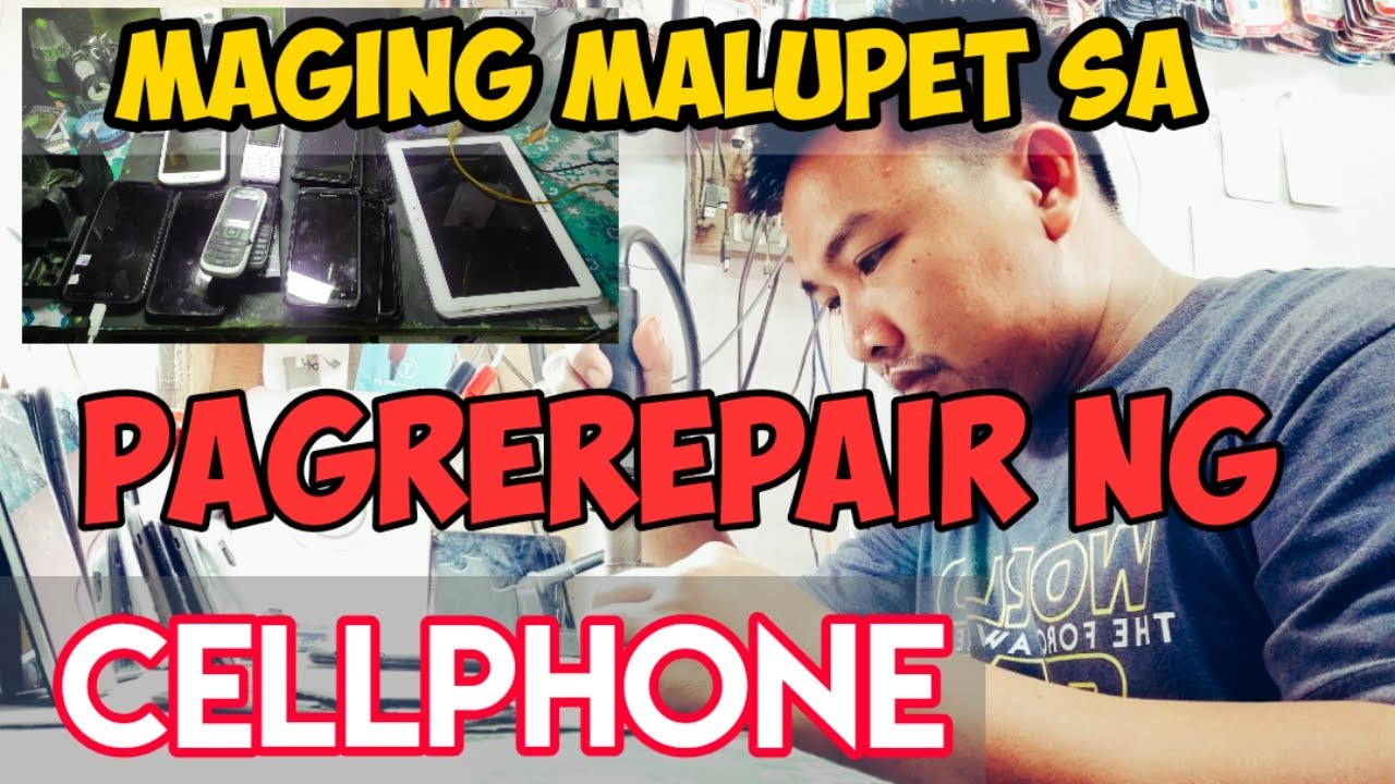 Paano magrepair ng cellphone at kumita ng malaki ang isang tunay na technician