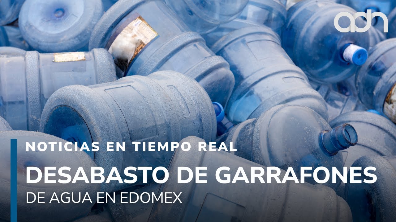 Crisis de agua en Edomex: no hay garrafones de agua para los vecinos l Noticias en tiempo real