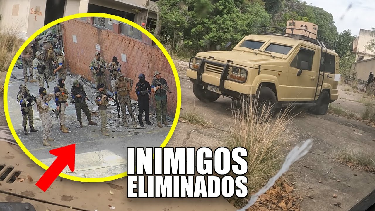 GU3RRA NO RIO DE JANEIRO - ELIMINEI 40 PELAS COSTAS! Airsoft Gameplay