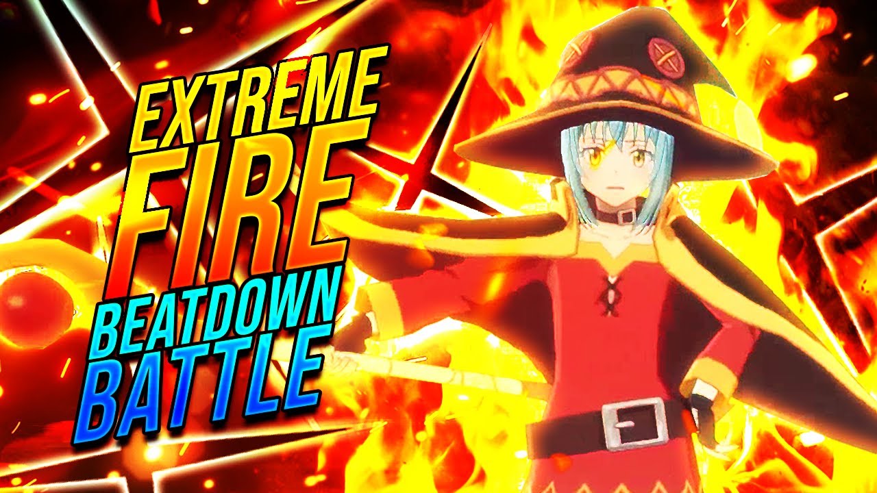 FREE MEGUMIN GEAR! CLEARING THE EX KONOSUBA BEATDOWN BATTLE! (Slime: Isekai Memories)