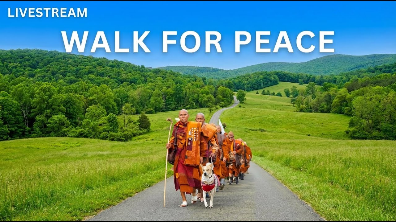 🔴 Livestream Walk for Peace 2026 (Full Day 93) : The snowy journey to Rolesville