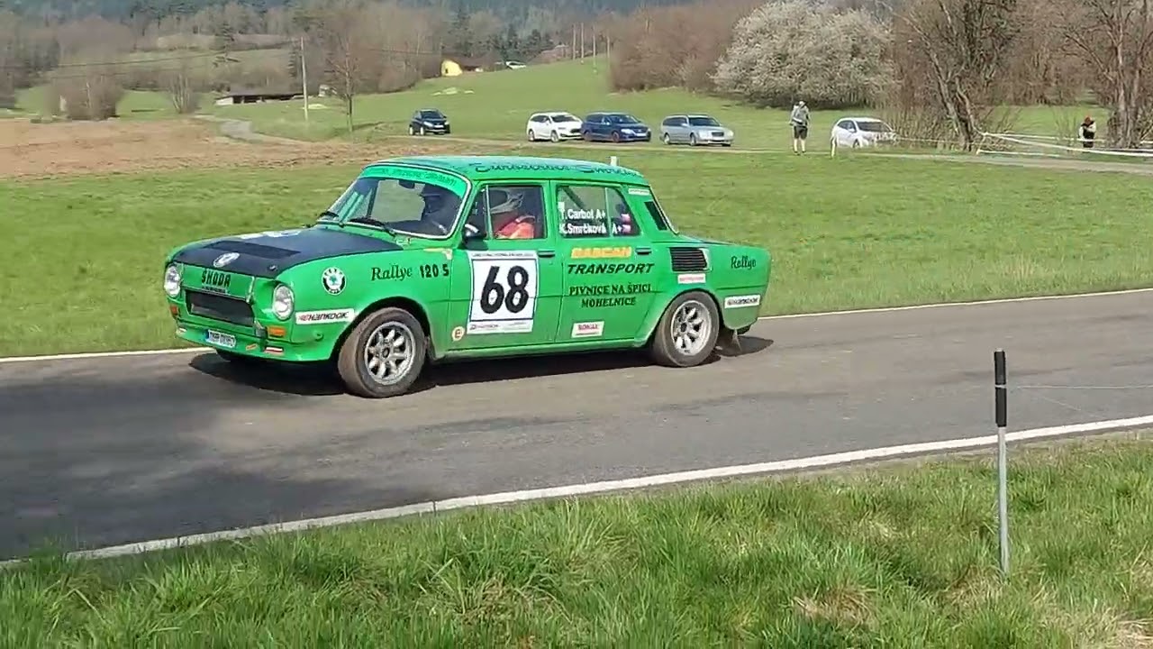 31. Historic Vltava Rallye a 57. Rallye &Scaron;umava Klatovy, DM Ml&aacute;zovsk&aacute;, sobota 22. 4. 2023 | 1/3 č&aacute;st🚗