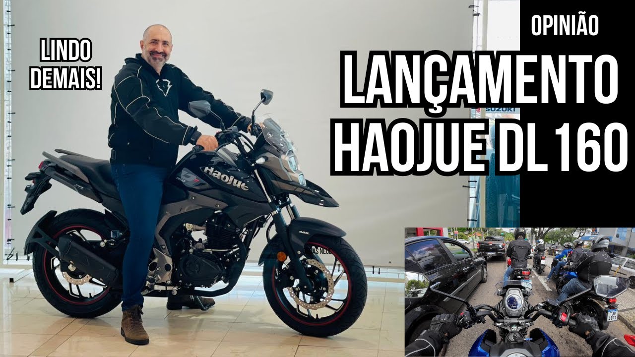 Opinião - Lançamento Haojue DL160