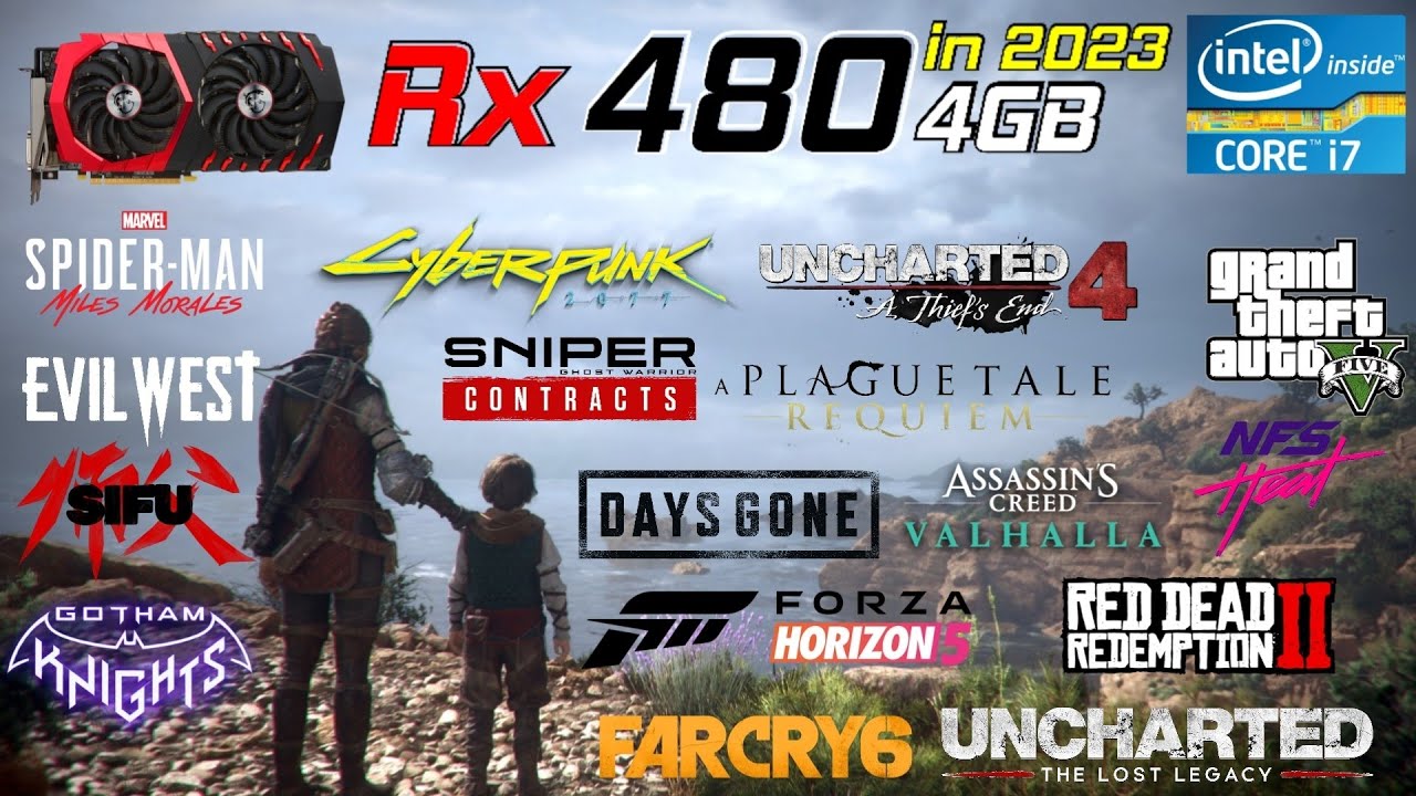 RX 480 4GB CORE I7 3770 BENCHMARKS IN 2023