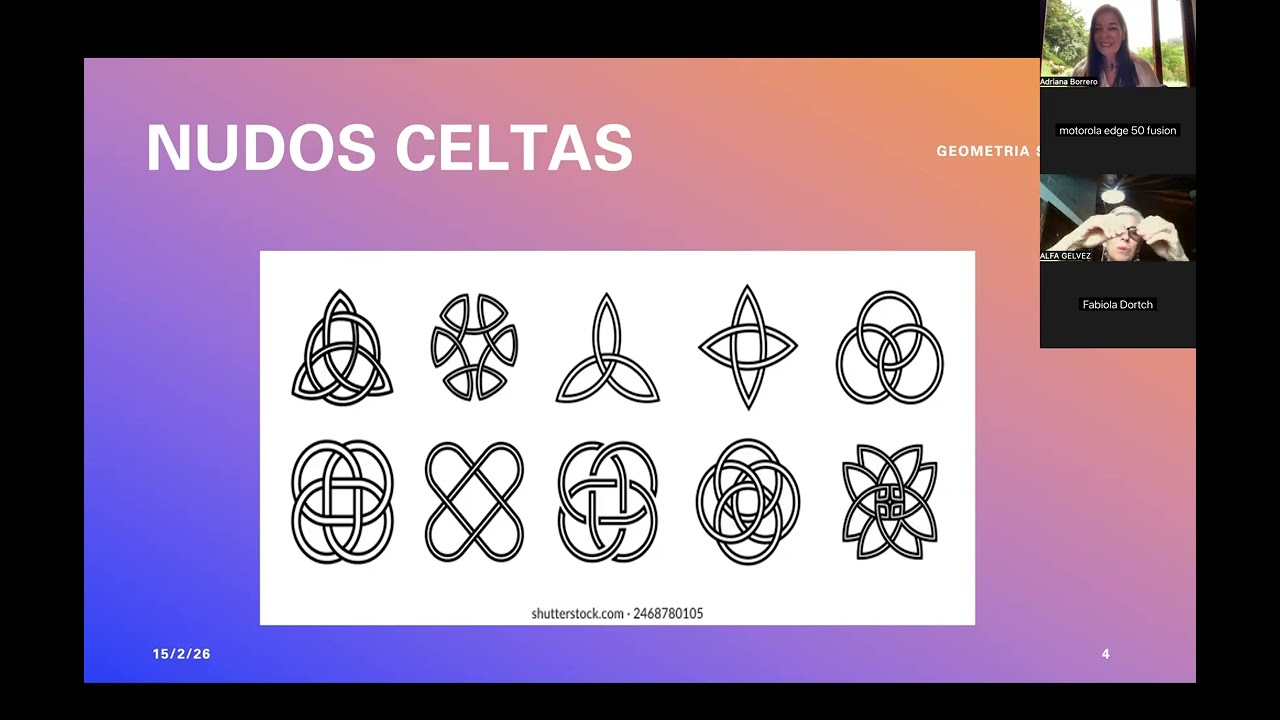 Trazo de nudo Celta. Meditación amor propio.