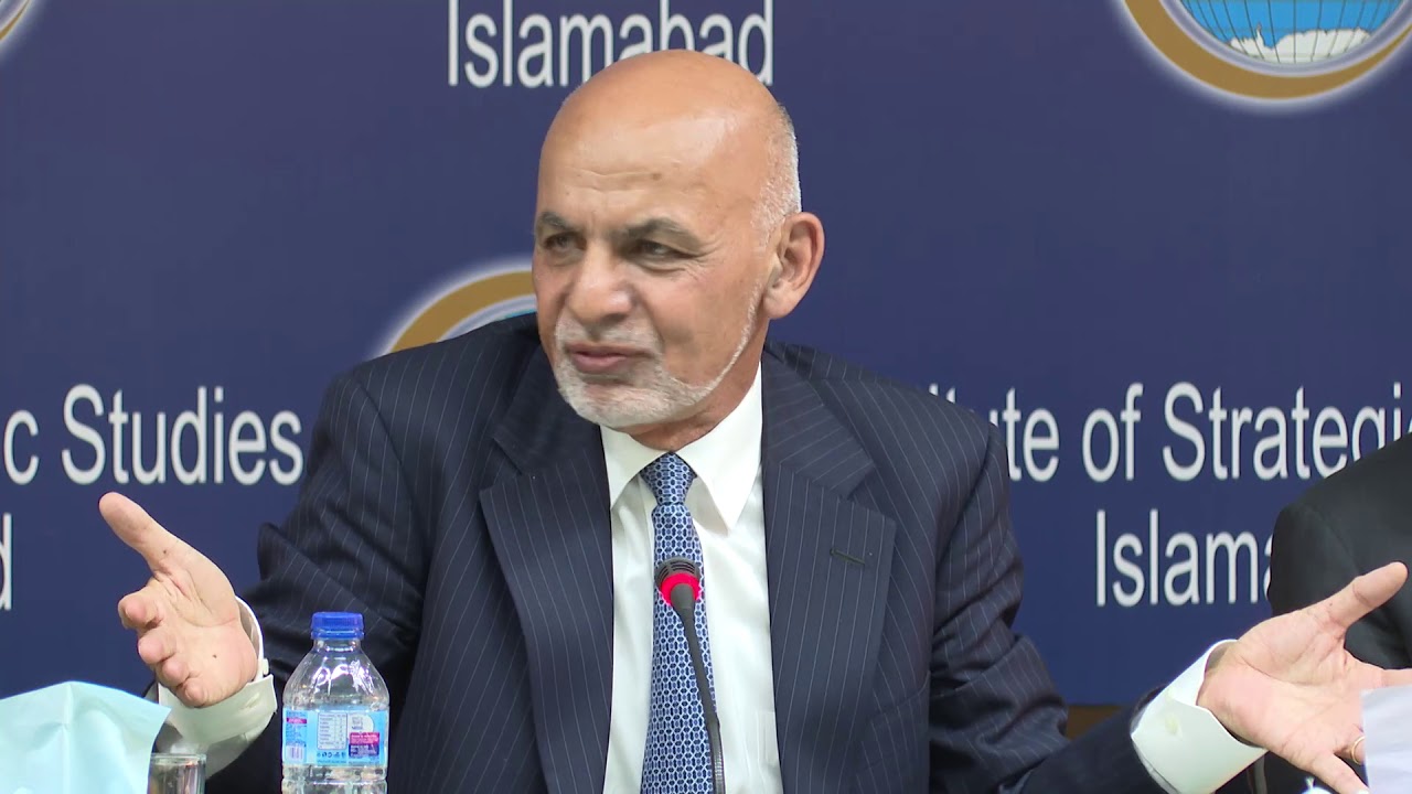 President Ghani's remarks in Institute of Strategic Studies, Islamabad