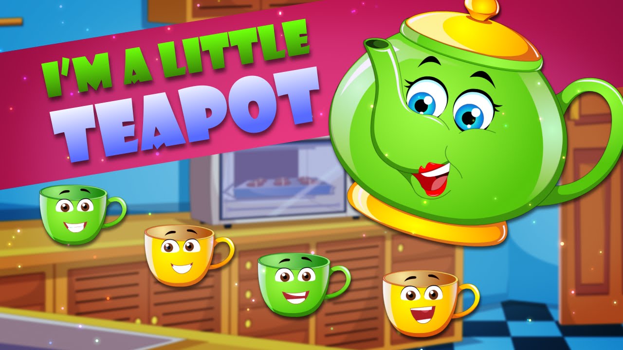 I Am Little Teapot | FlickBox Nursery Rhymes for Children | Kids Songs