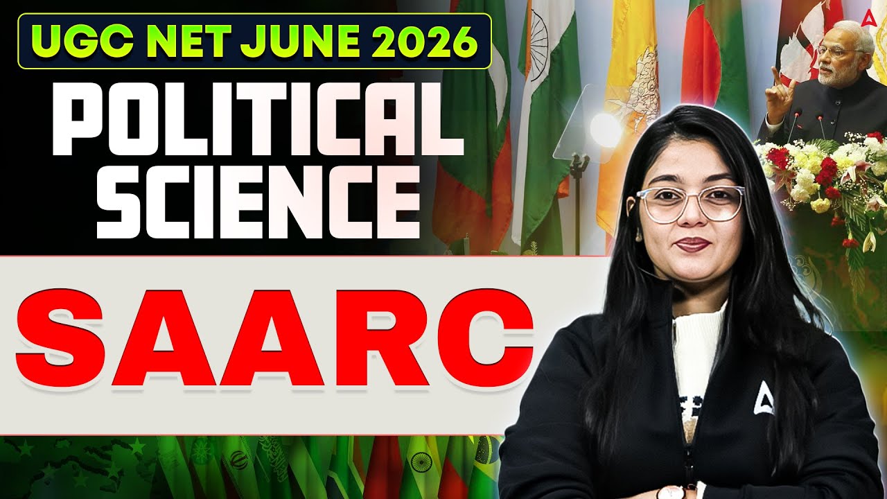 UGC NET Political Science | UGC NET Political Science SAARC | By Jaya Mam