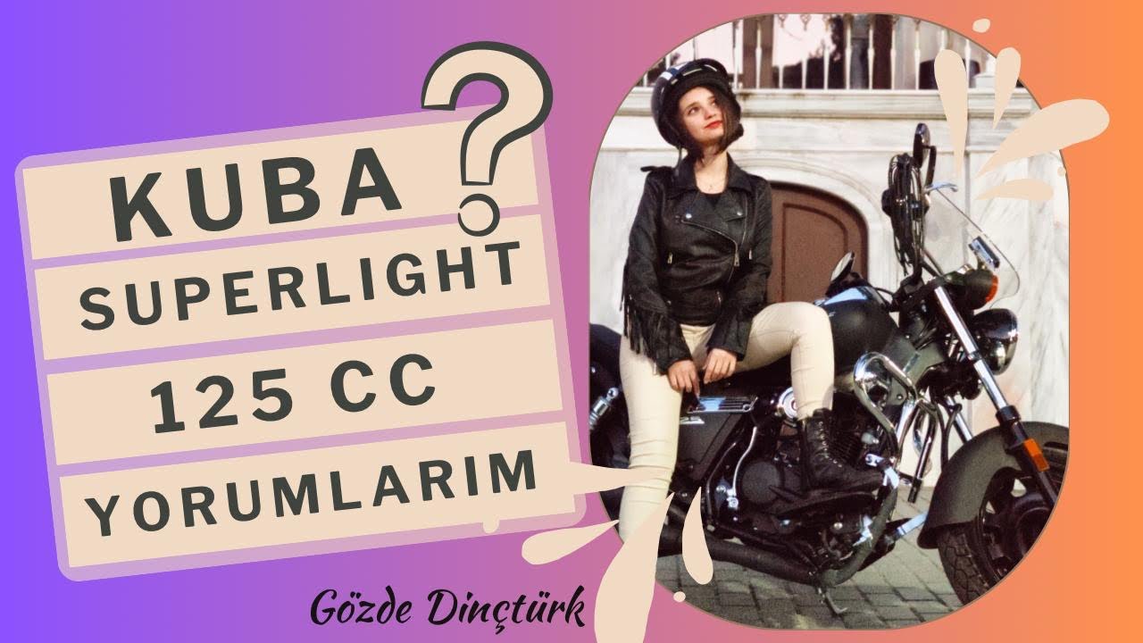 Chopper Tarzında Ekonomik Seçenek ! KUBA SUPERLIGHT 125CC | #superlight #motosikletinceleme #chopper