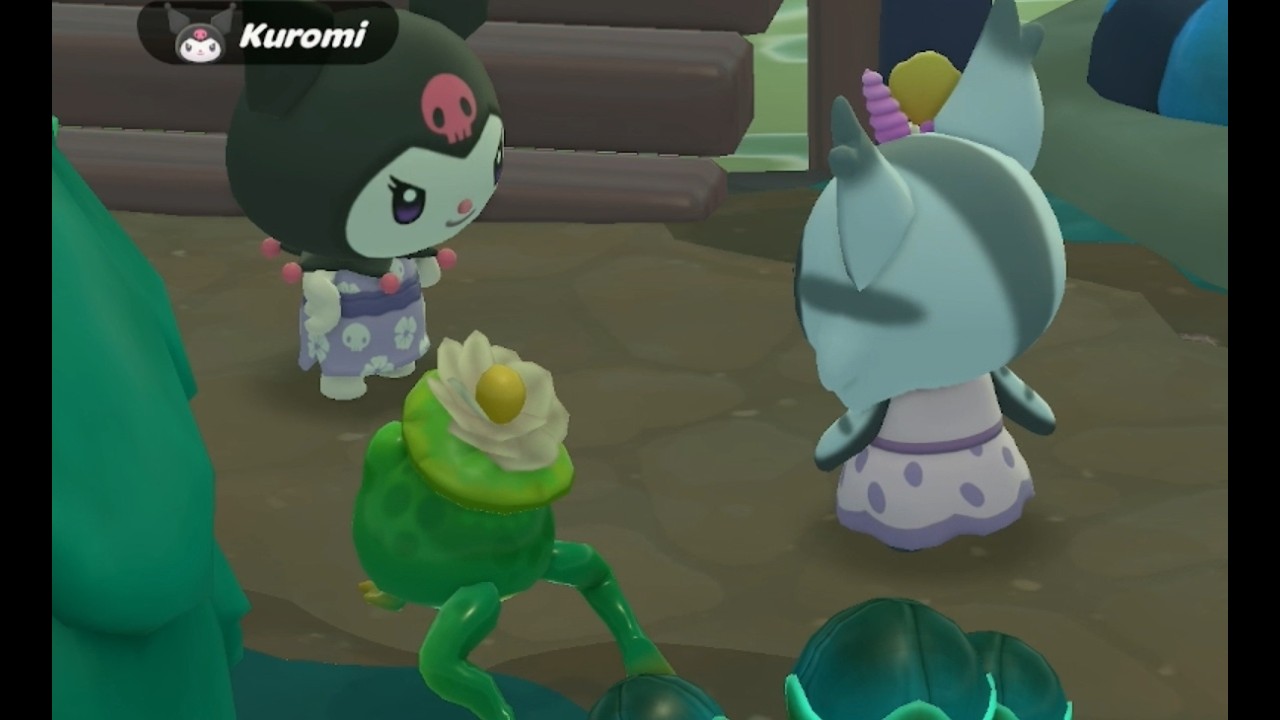 Saying HI to Keroppi & Kuromi - Opening The Gate - Hello Kitty Island Adventure -1 hr- No Commentary