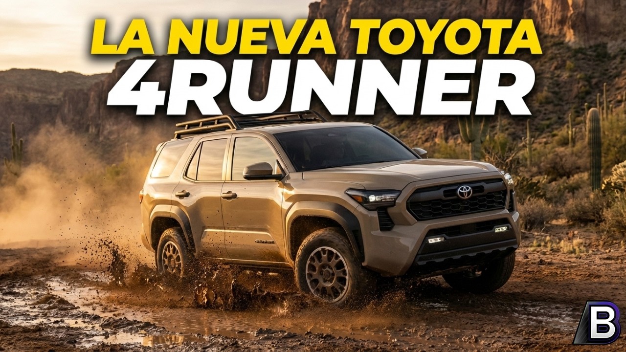 La TOTALMENTE NUEVA Toyota 4Runner 2026 ¿Qué trae nuevo? | Básicos