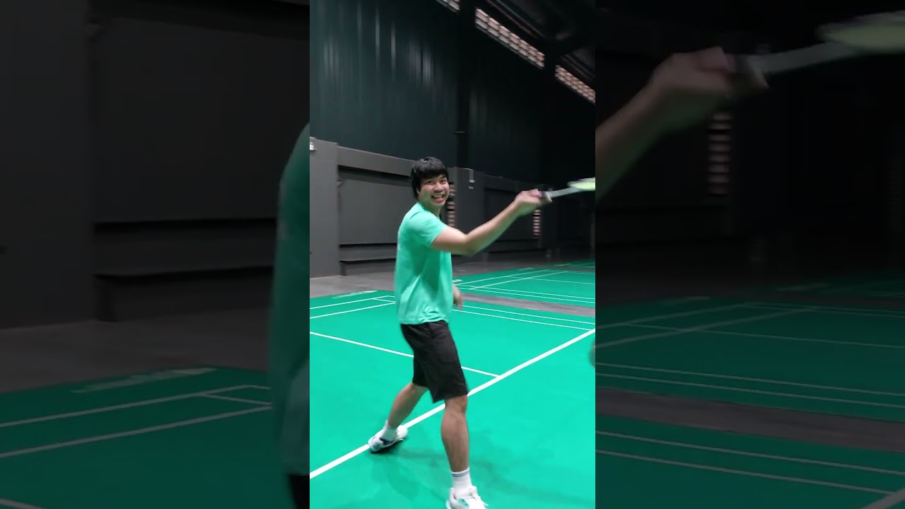 วิ่งคอร์ต101(หน้าหลัง)| basic badminton #badminton #สอนแบดมินตัน