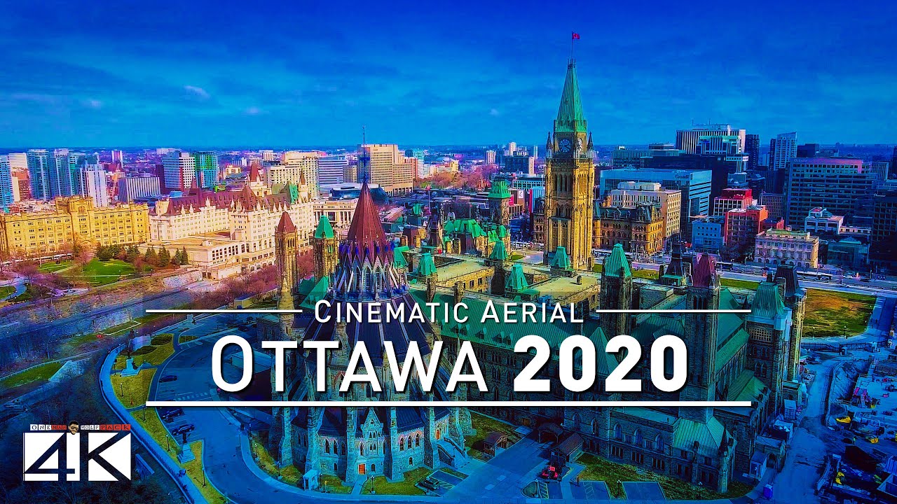 【4K】🇨🇦 Drone Footage 🔥 Welcome to Canada - OTTAWA 🔥 Cinematic Aerial Film | Ontario