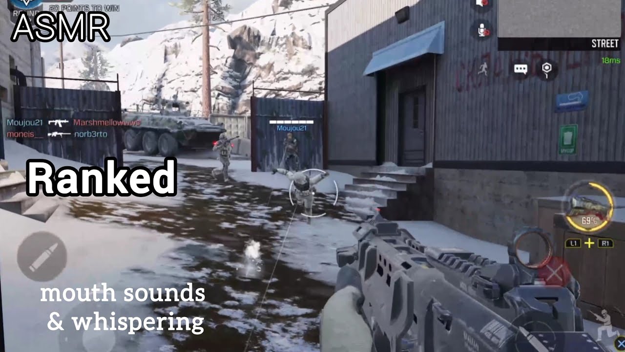 [ASMR COD Mobile] chill ranked gameplay ♡ mouth sounds & whispering