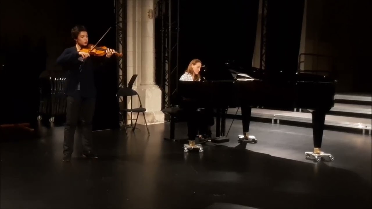 Elian (13ans) 1er solo du 22ème Concerto de Viotti