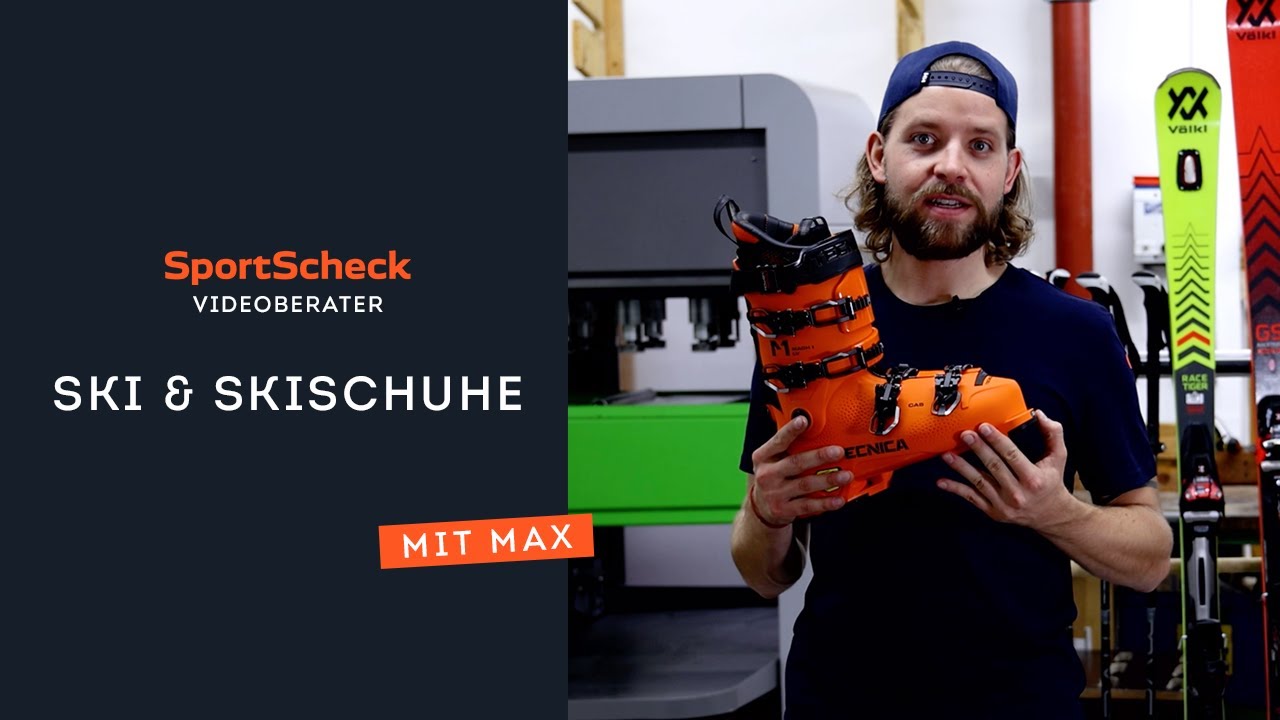 SportScheck Videoberater mit Skiexperte Max Pohl | Ski und Skischuhe