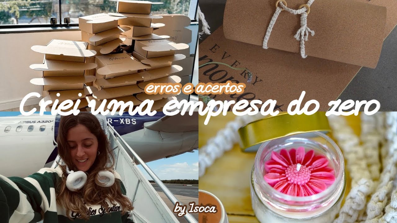 criei uma empresa do zero (erros e acertos) - insights pra quem tá começando a empreender :)