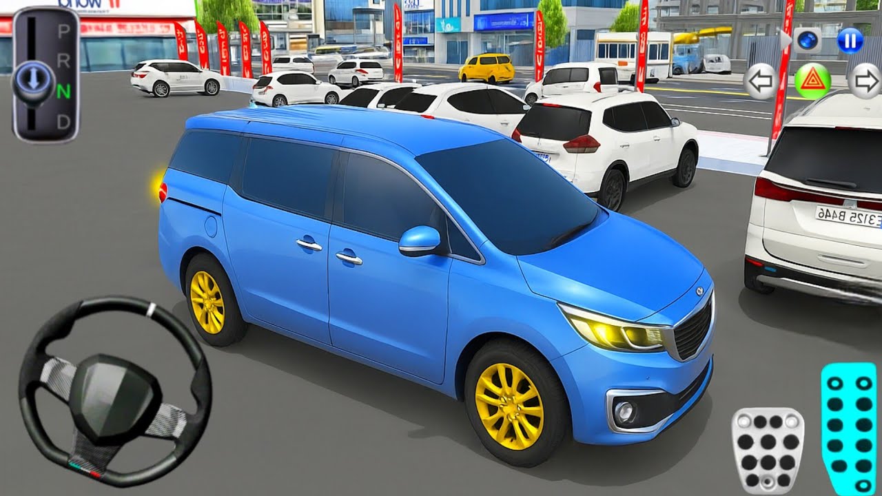 New Kia Carnival Car 🚗 Transport And Parking | 3D Driving Class 2025 | Best Android iOS Car Gameplay