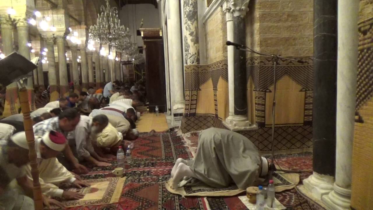 صلاة التراويح بجامع الزيتونة للشيخ العربي الكثيري ليلة 23 رمضان 1437 الإثنين 27 جوان 2016