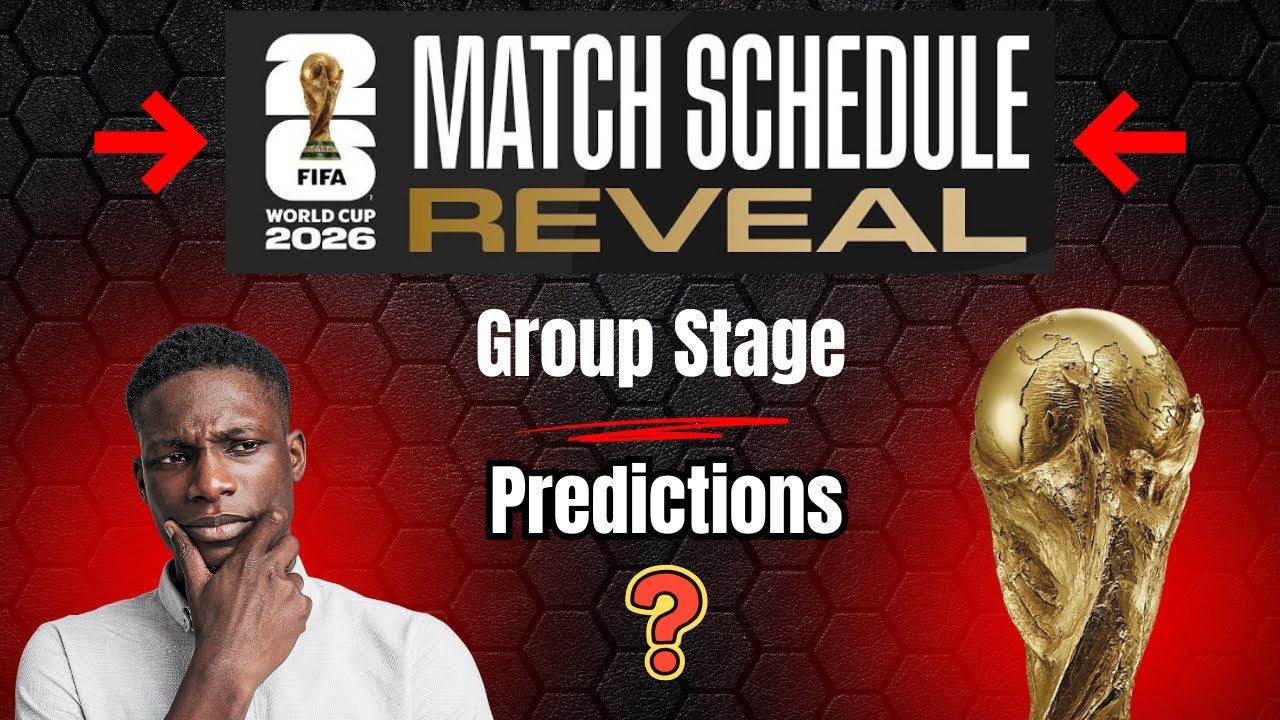 🔴 FIFA World Cup 2026 Schedule REVEALED! Full Group Stage Predictions & Winners