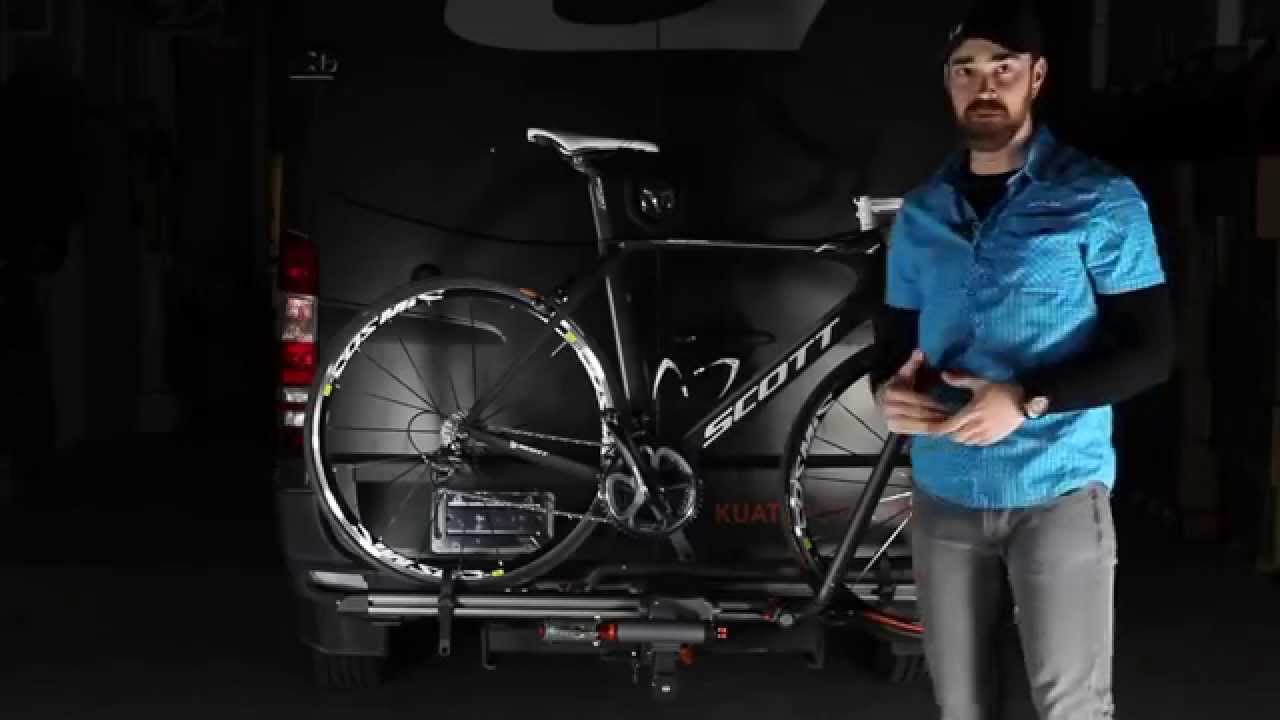 Демонстрация крепления для велосипеда Kuat NV 2 и дорожных док-станций