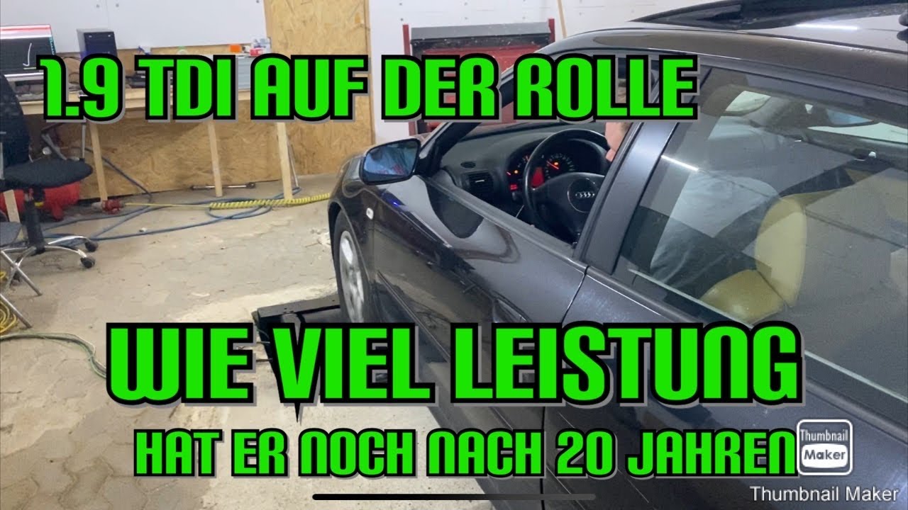 Audi A3 1.9tdi auf dem Prüfstand// Software mit ECM Titanium// RRG Racing