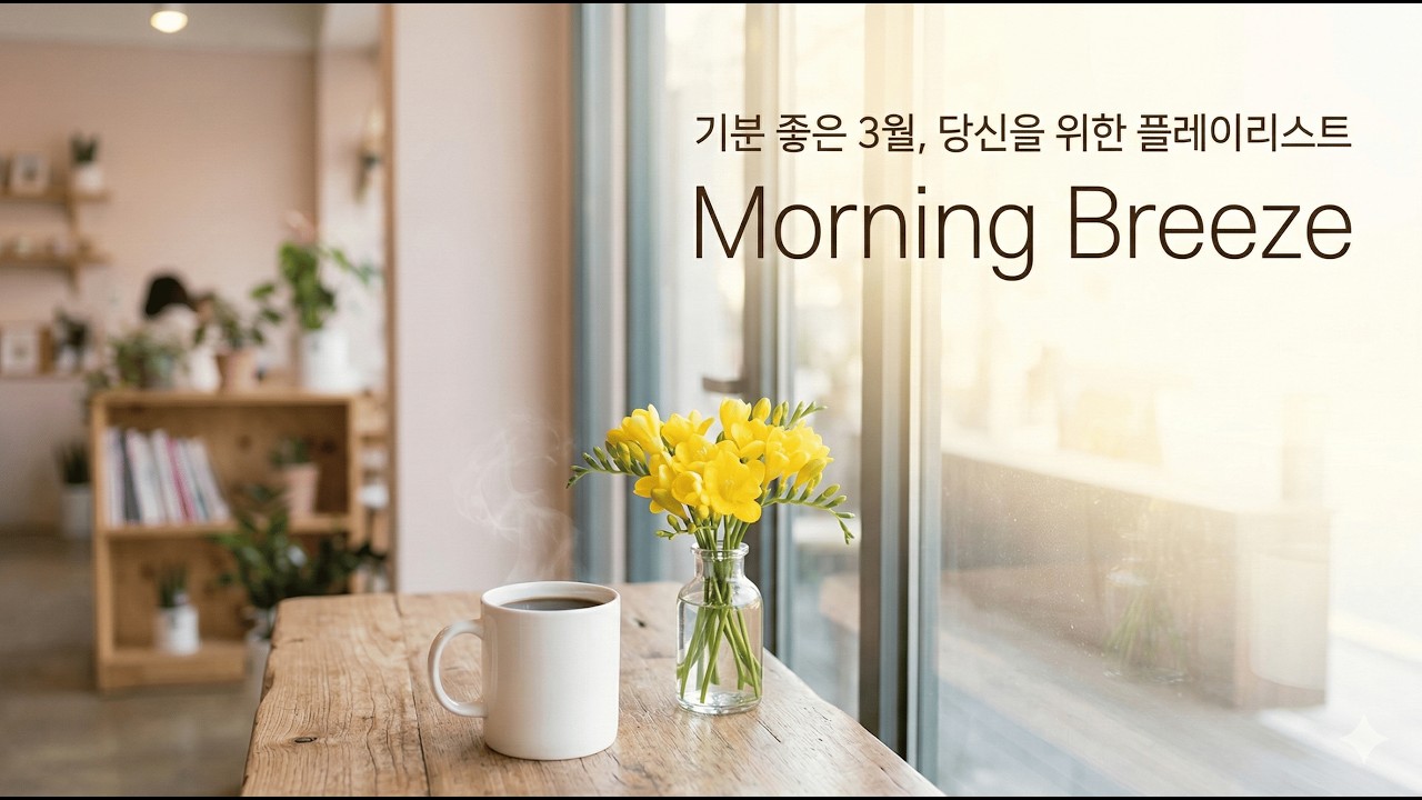 ☕☔ | 감성 까페 힐링 음악 플레이리스트 | Morning Breeze #10