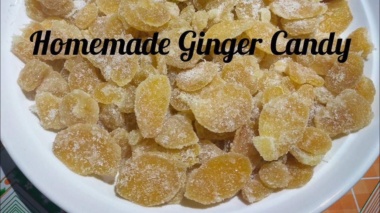 MAKE YOUR OWN GINGER CANDY AT HOME || CANDIED GINGER (step by step)