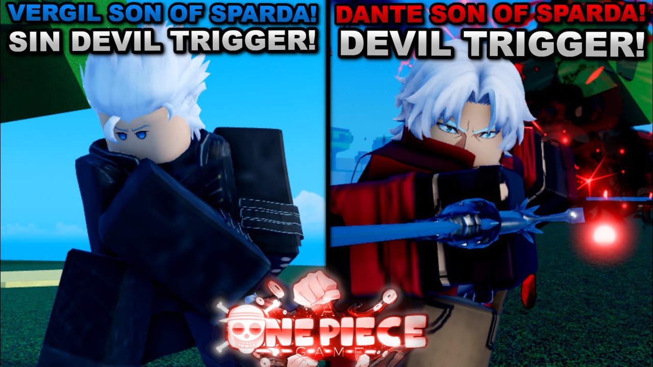 Becoming Dante & Vergil (Devil May Cry) In A One Piece Game... Heres What Happened!