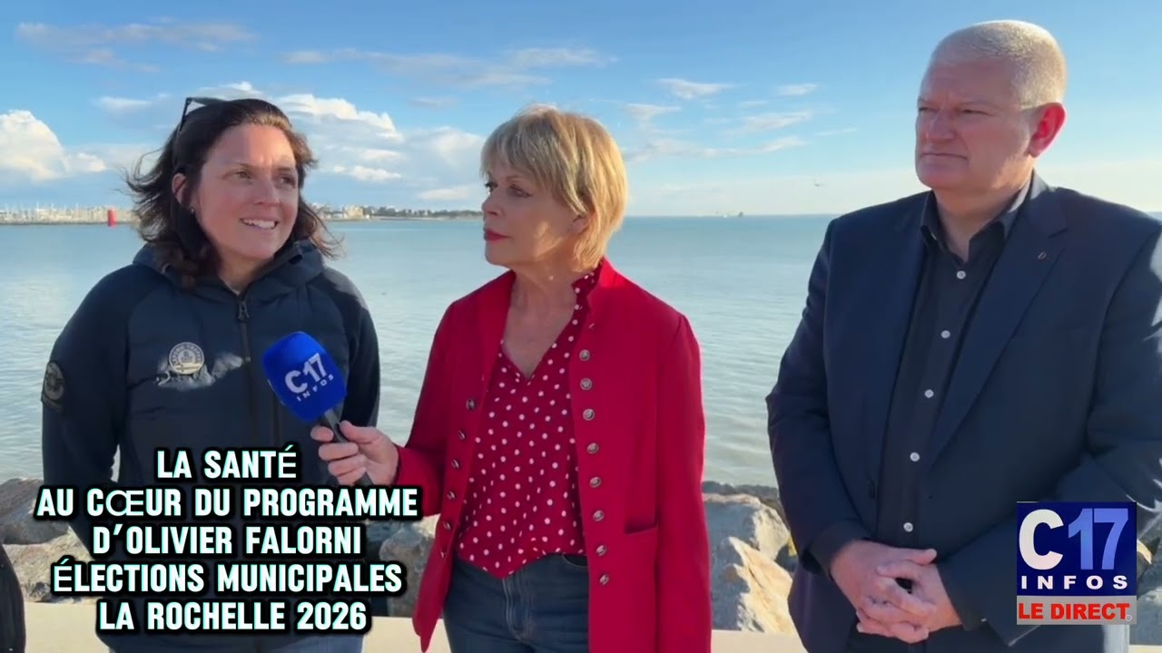 OLIVIER FALORNI La santé au cœur du programme élections municipales La Rochelle 2026