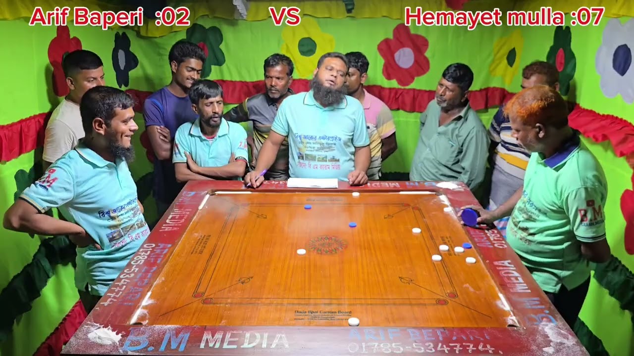 #নিউ ক্যারাম টুর্নামেন্ট আরিফ ব্যাপারী বনাম হেমায়েত মোল্লা হাড্ডাহাড্ডি লড়াই#everyone ❤️