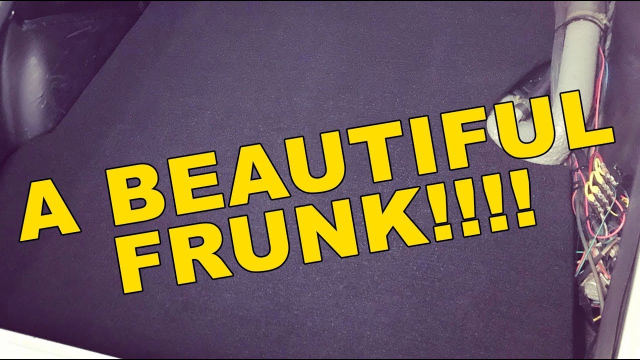 How To Make A Vintage Porsche 911 Trunk / Frunk Cover | Porsche Upholstery | DIY Porsche Restoration