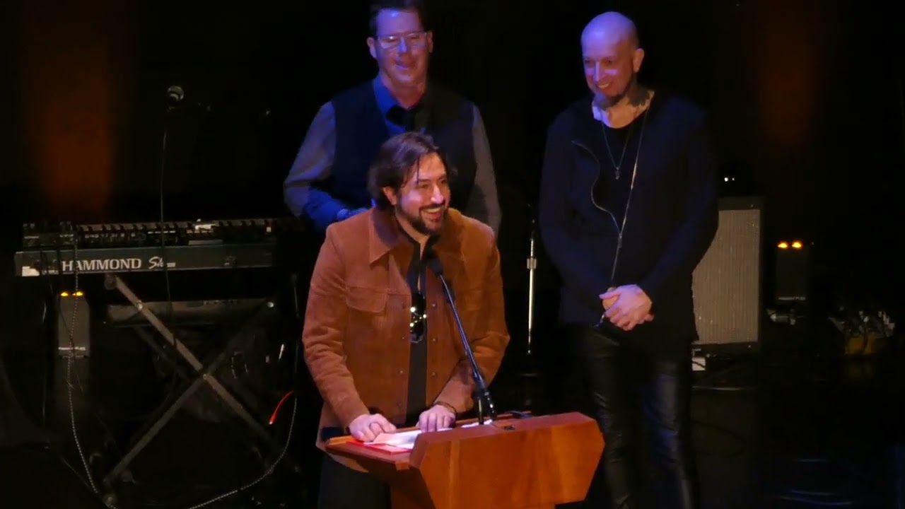 3 Original Members of Breaking Benjamin Acceptance Speeches @Central PA Music Hall of Fame (2023)