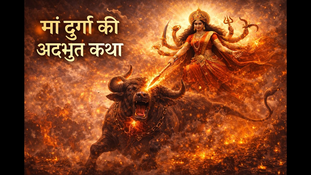 मां दुर्गा की अद्भुत कथा | महिषासुरमर्दिनी की कहानी क्यों कहलाती हैं मां दुर्गा महिषासुरमर्दिनी?