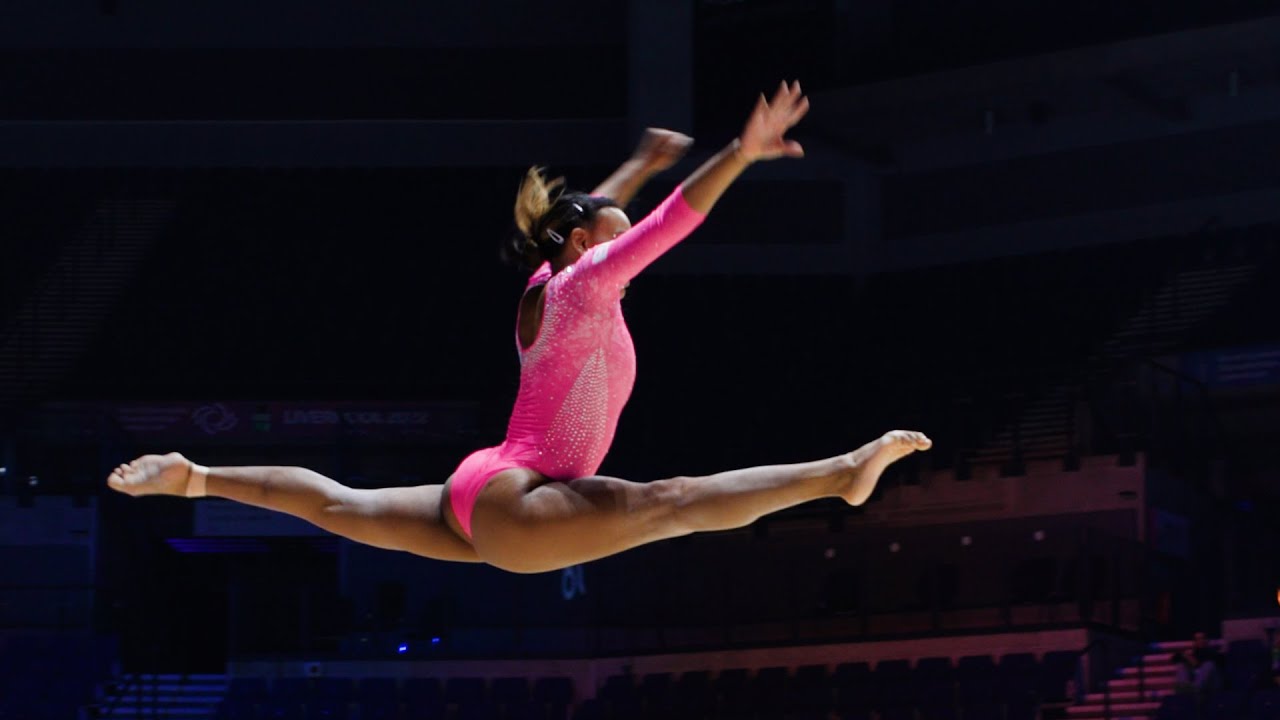 Rebeca Andrade (BRA) - Floor Exercise - 2022 World Championships - Podium Training