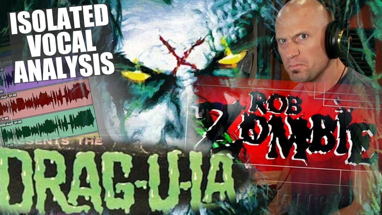 Rob Zombie - Dragula Isolated Vocal Analysis - Singing, Recording, Production Tips