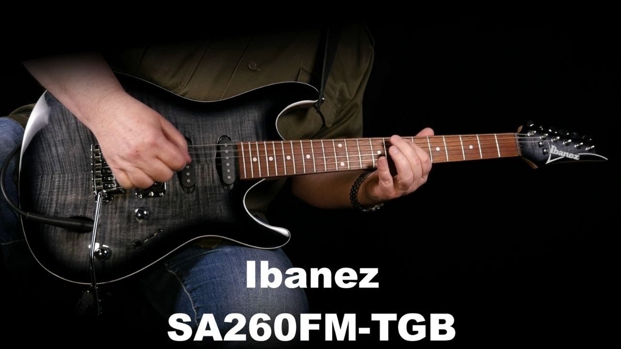Ibanez SA260FM TGB - Guitar Specs