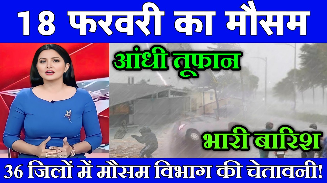18 फरवरी का मौसम| today weather update, heat wave, #Mausam_ki_jankari #Lucknow_weather #आज_का_मौसम