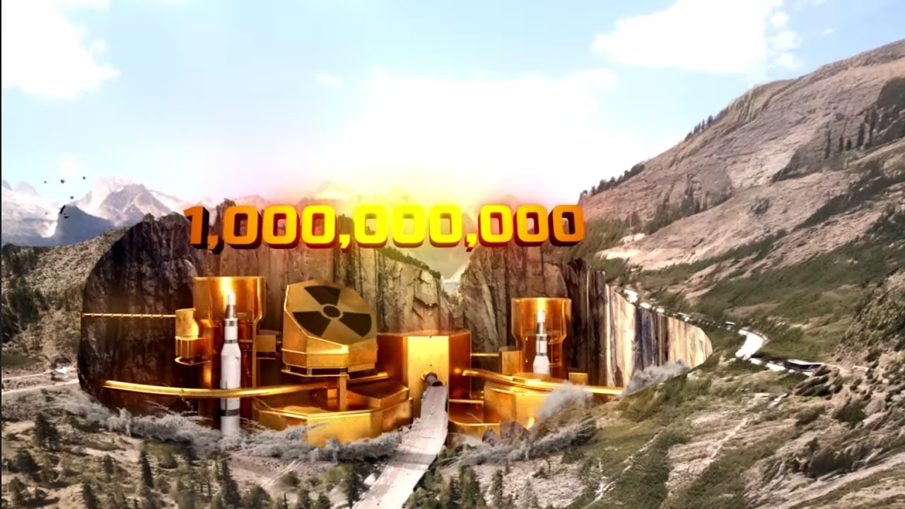 @MrBeast 1$ VS 1,000,000,000$ Nuclear Bunker! Subscribe if you are also a MrBeast fan ✌️