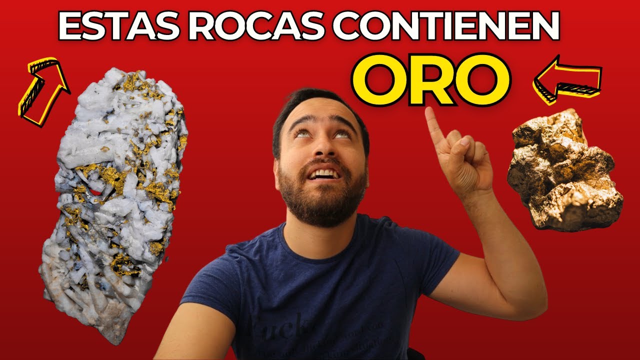📀 En que TIPOS DE ROCAS SE ENCUENTRA EL ORO 📀-- (Rocas que contienen oro) 📀
