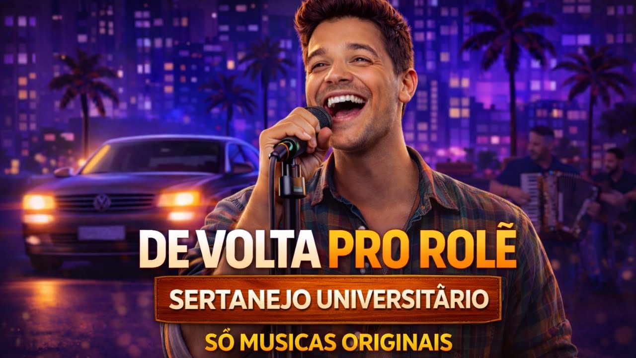 De Volta pro Rolê | Sertanejo Universitário 2026 | Para Agitar a Festa 🎶🔥