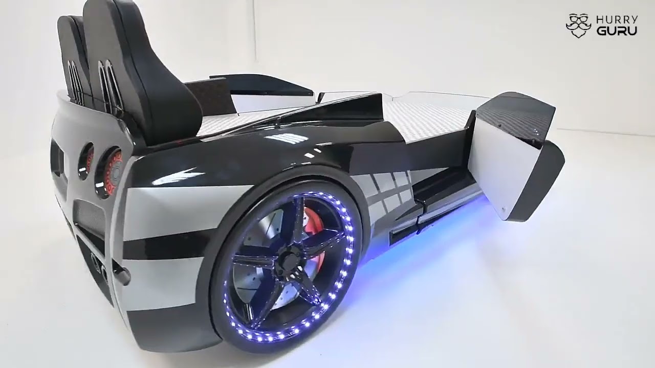 Luxury Premium Racing RED Car Beds with Lights and Sounds