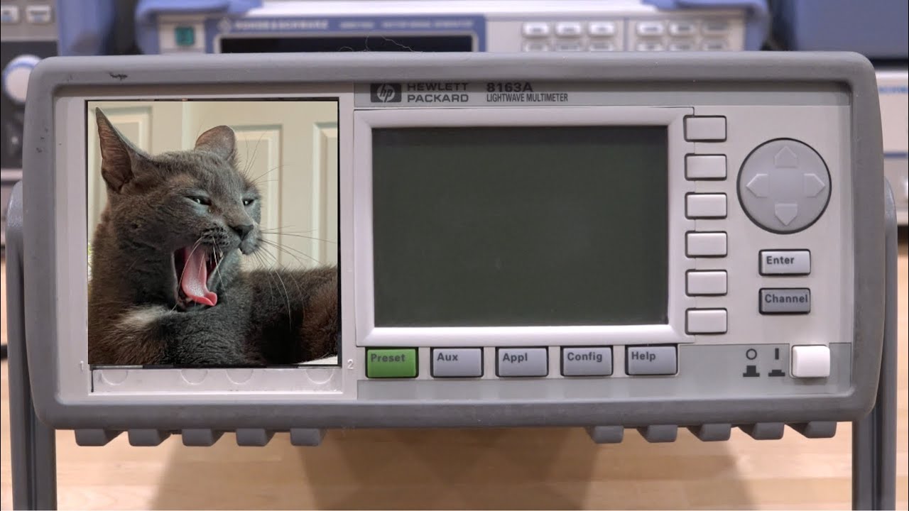 Teardown, Repair & Experiments with an Agilent 8163A Lightwave Multimeter & Laser Modules