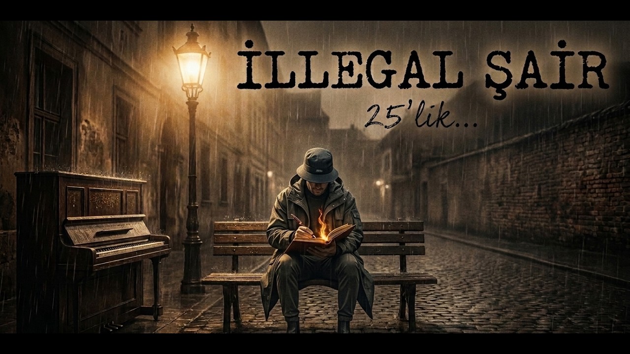 İllegal Şair - 25'lik... (Official Lyric Video)