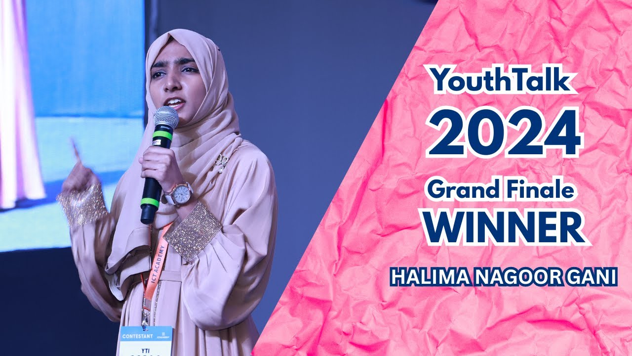 От дна к стойкости | Вдохновляющая история Халимы Нагур Гани | Речь «Иконы молодёжи 2024»