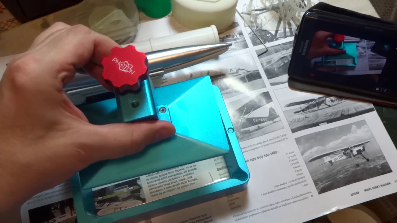 Co to žere Bohušu? - SLA/DLP fotopolymerový 3D tisk, základy.