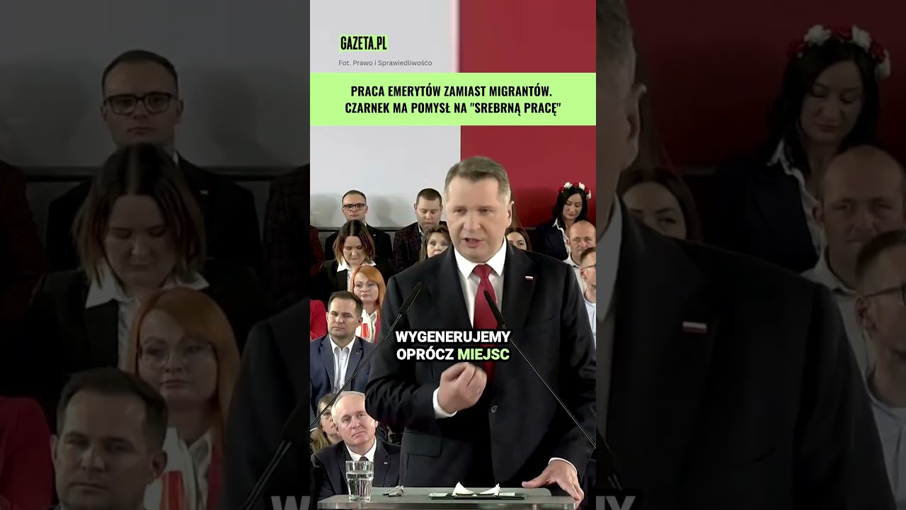 Czarnek chce zachęcić emeryt&oacute;w do pracy. 